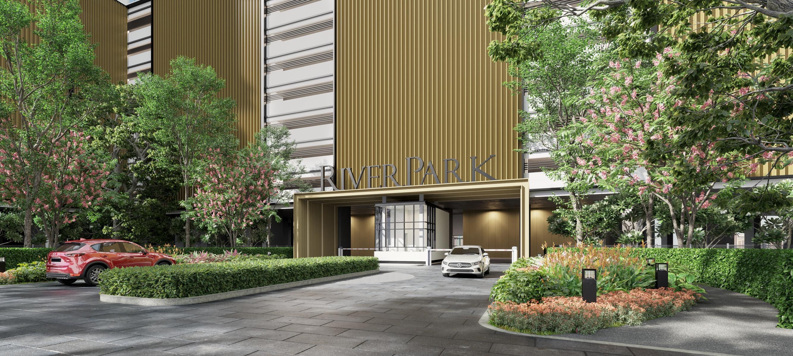 Grand entrance arrival experience at River Park Bangsar South