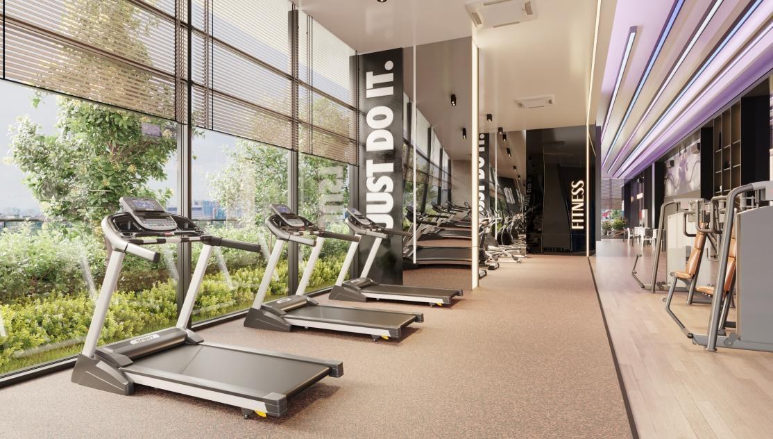 Gymnasium and therapy room facilities
