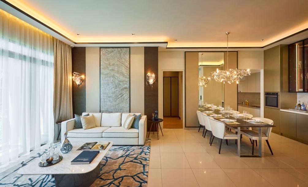 River Park family residence show unit interior